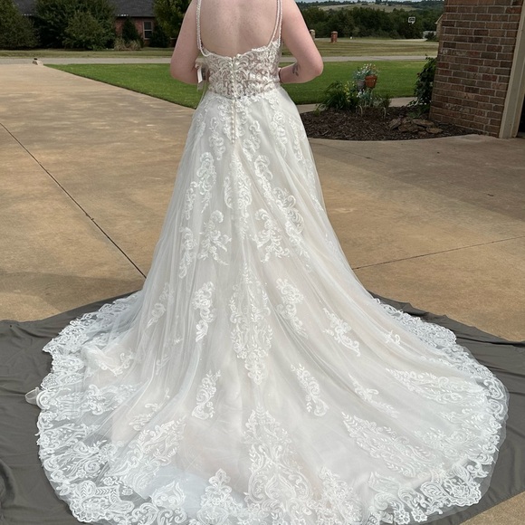 Morilee Rebecca wedding gown NWT - Picture 5 of 12